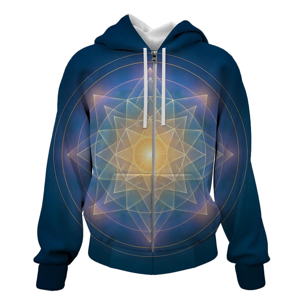Aurora Prism Mandala hoodie styles