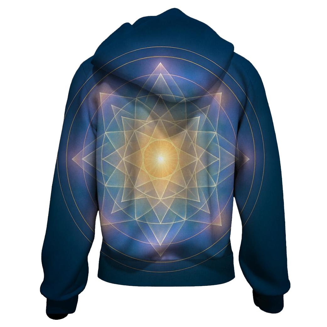 Aurora Prism Mandala hoodie styles