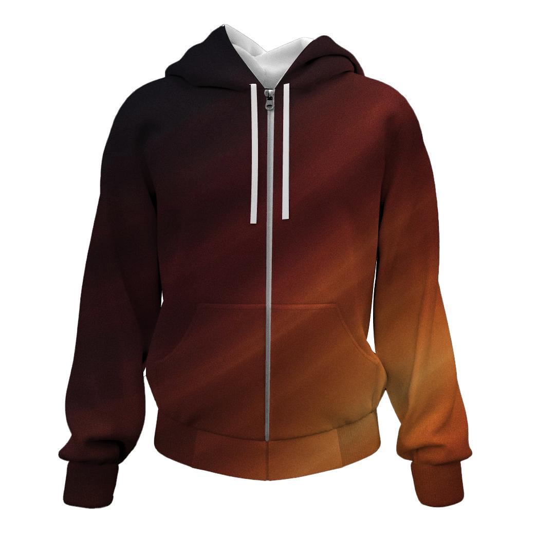 Molten Copper Drift Gradient pullover hoodies
