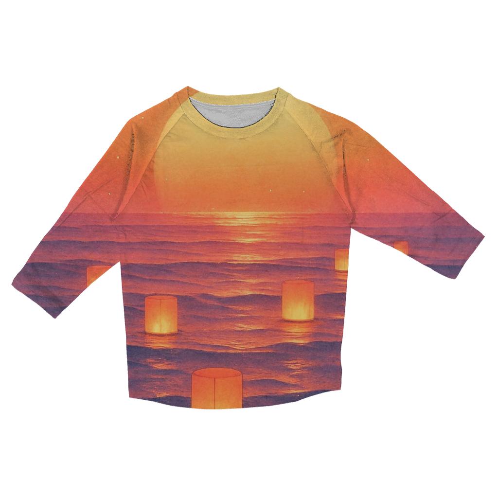 Lantern Tide Afterglow personalized 3/4 sleeve tees