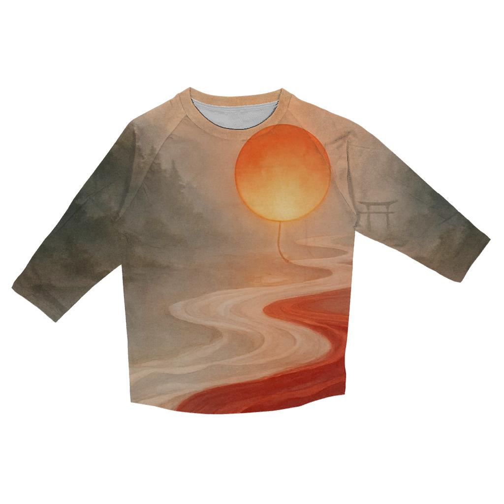 Aurora Loom Of Japan stylish quarter sleeve tops