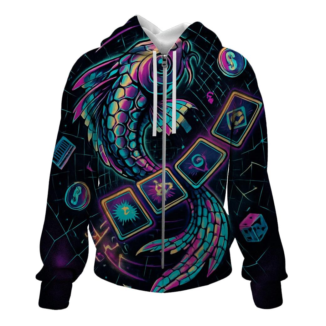 Arcade Oracle Koi hoodie styles