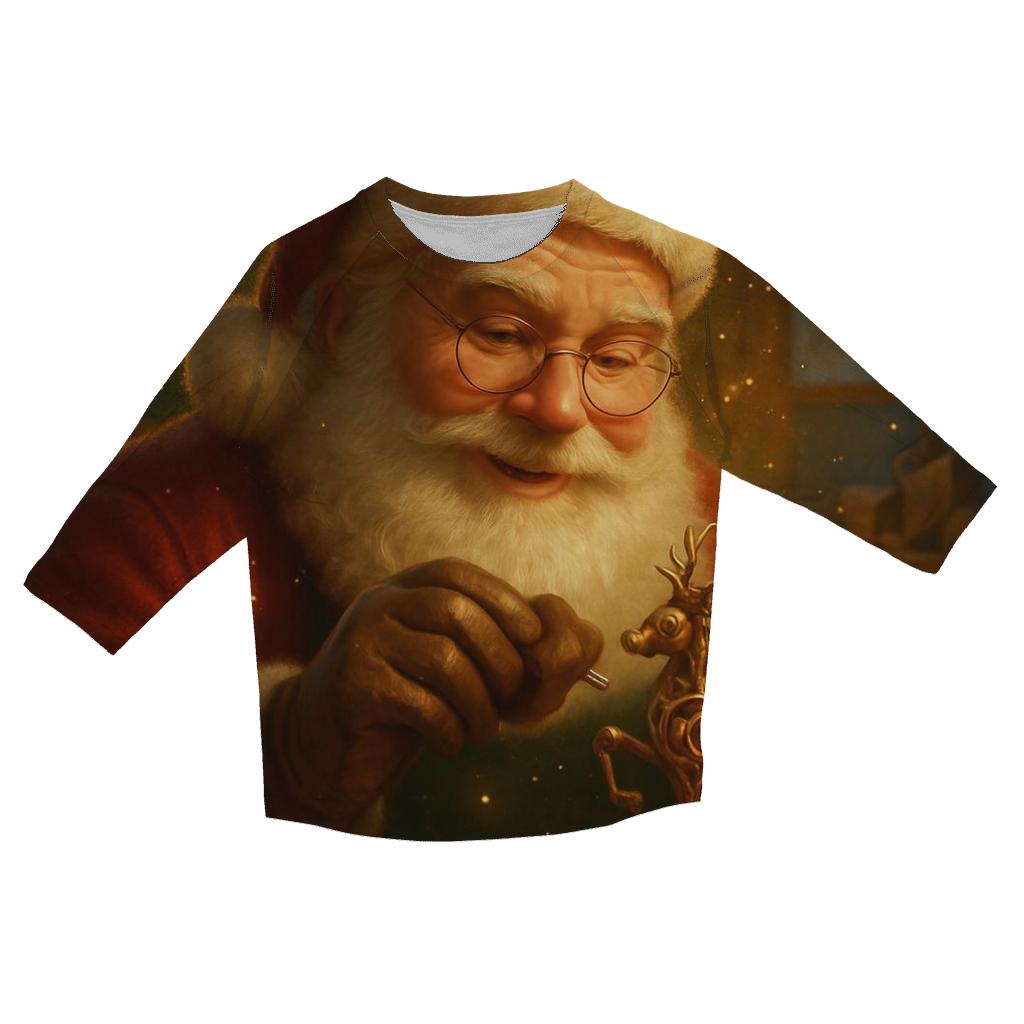 Golden Workshop Santa Automaton fashion 3/4 sleeve shirts