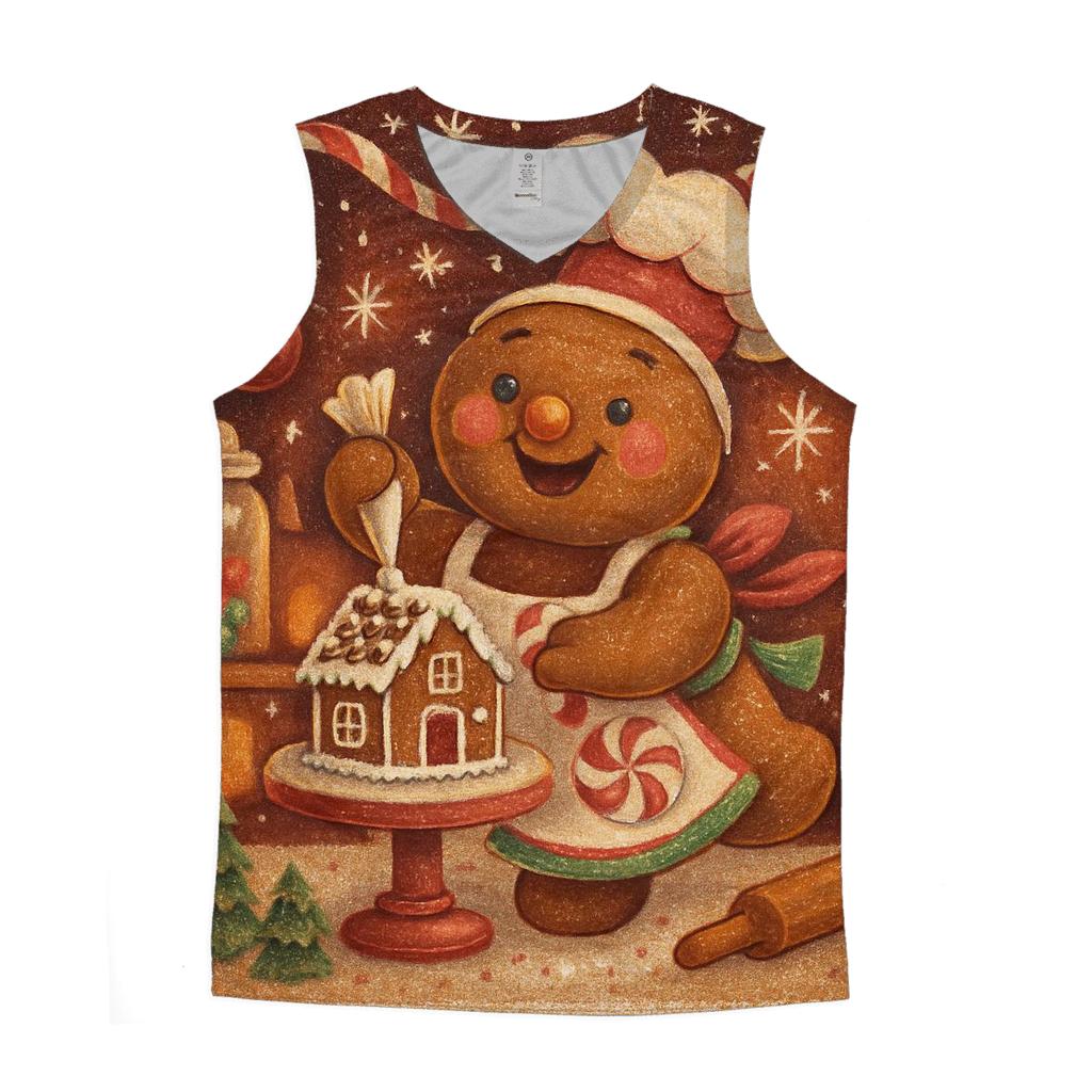 Gingerbread Workshop Blizzard Ballet casual summer tank tops
