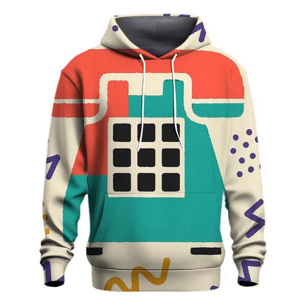 Analog Hotline Flyer Collage heavyweight hoodies