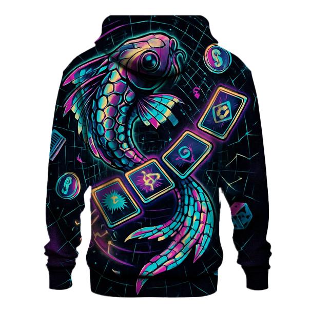 Arcade Oracle Koi hoodie designs