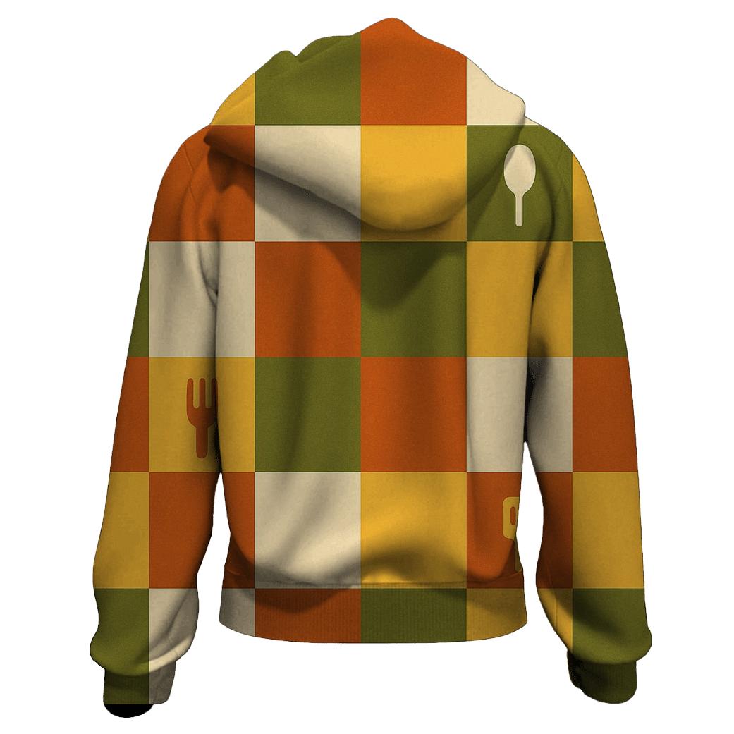 Harvest Plaid Kitchen Chic heavyweight hoodies