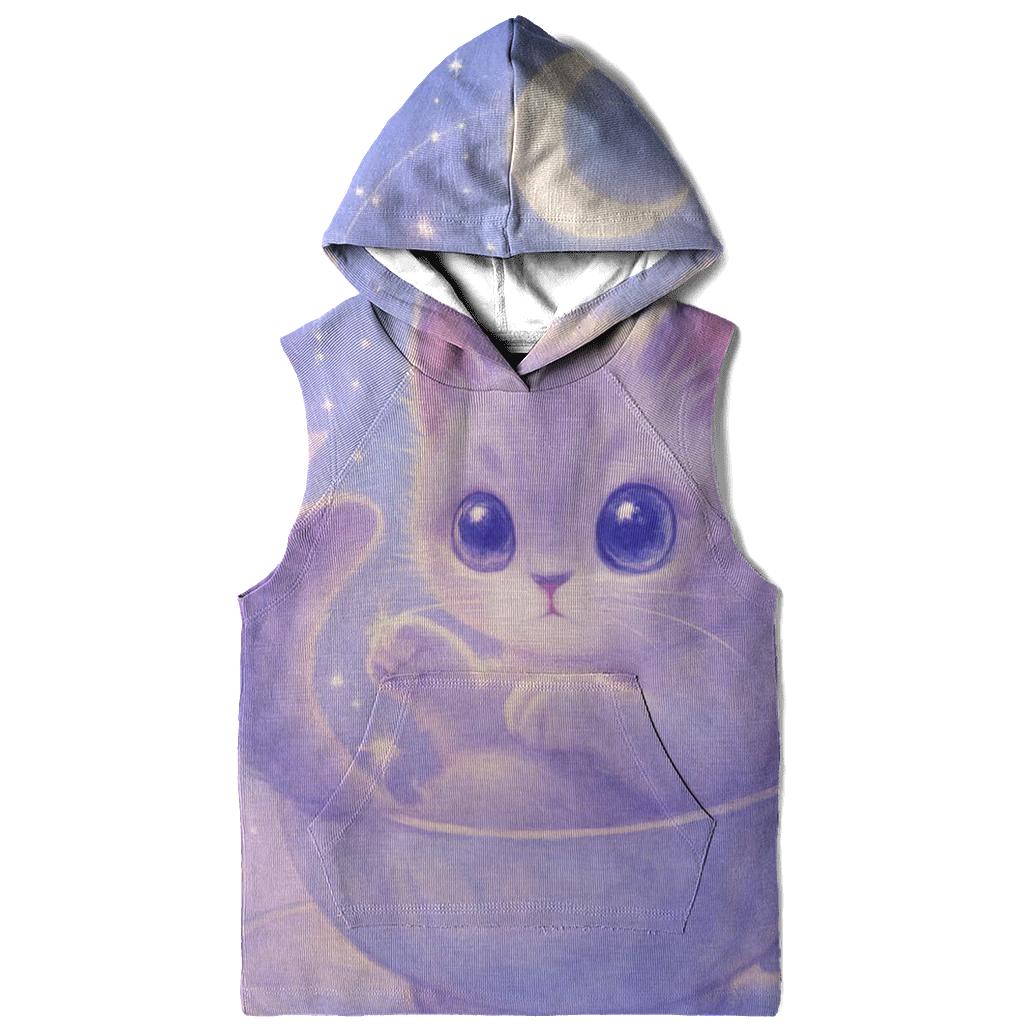 Moonlit Teacup Kitten Constellation hoodie styles