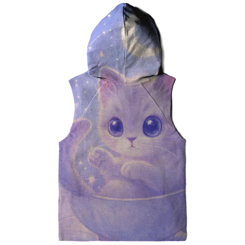 Moonlit Teacup Kitten Constellation hoodie styles