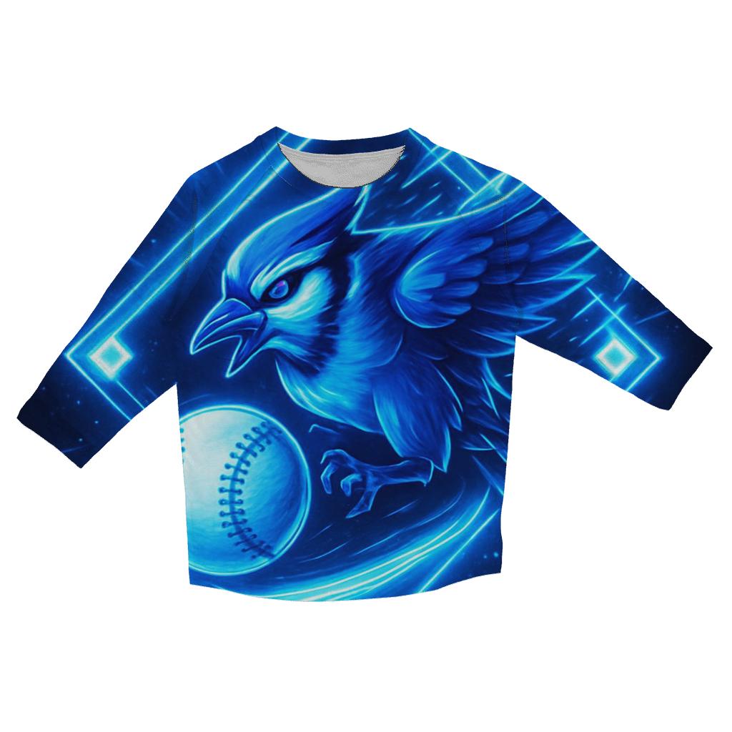 Blue Jays Aurora Basepath Surge trendy 3/4 sleeve tops