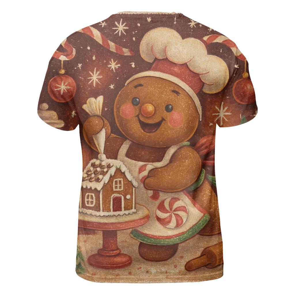 Gingerbread Workshop Blizzard Ballet statement graphic shirts