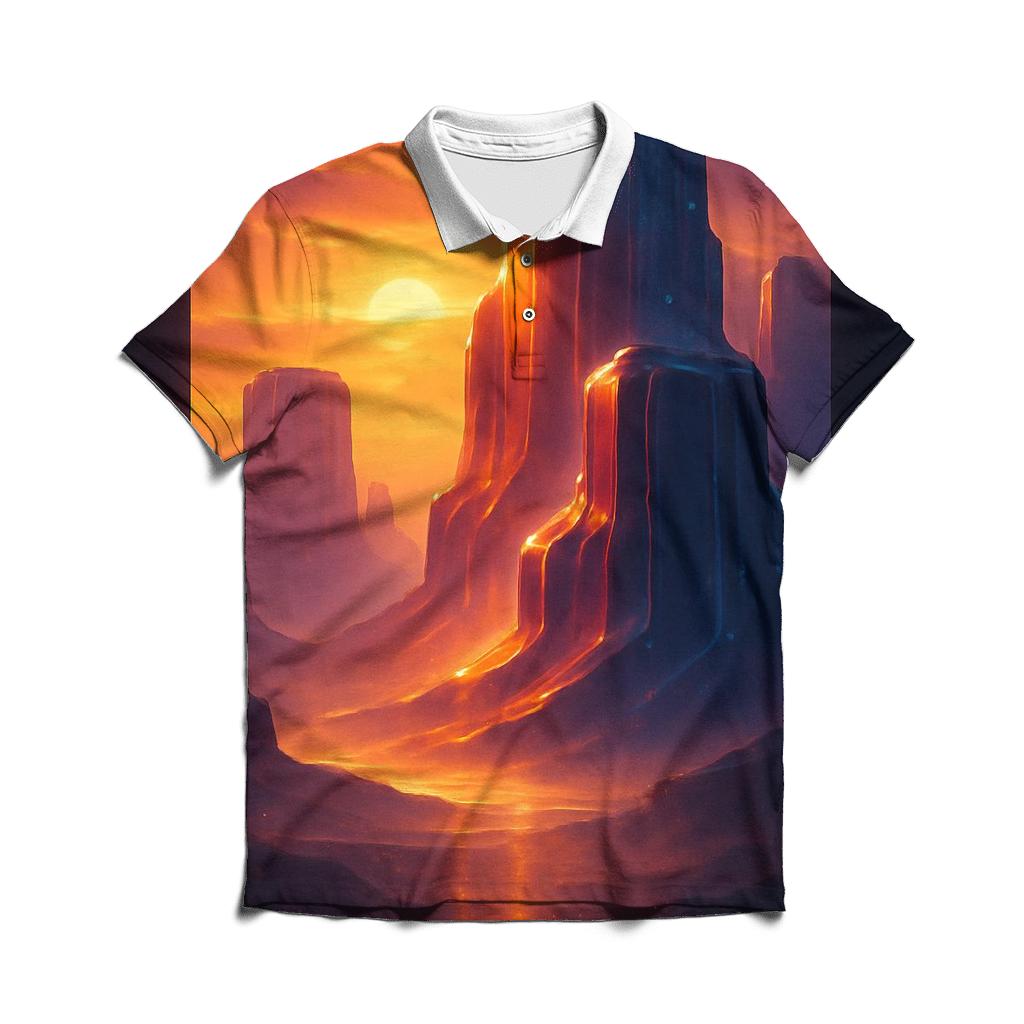 Glass Canyon Sundrift designer slim fit polos