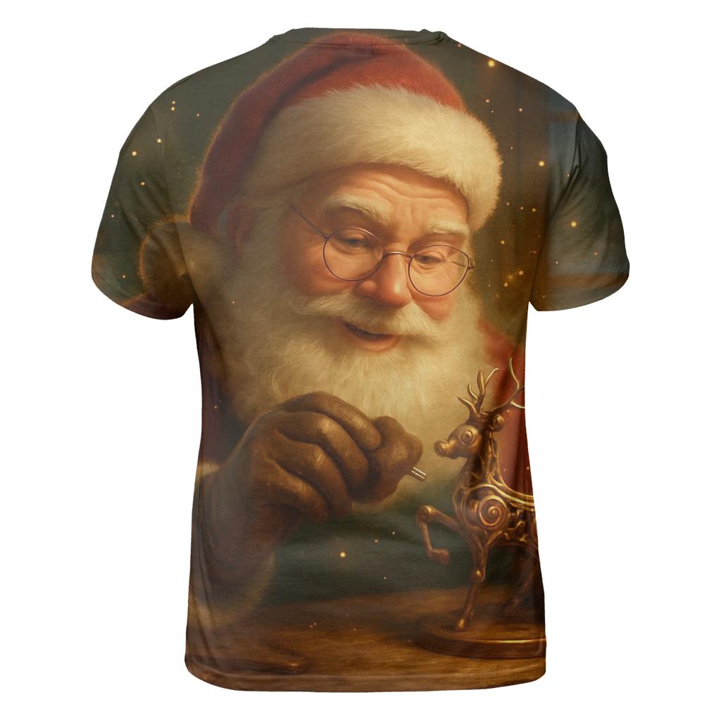 Golden Workshop Santa Automaton custom all-over print shirts