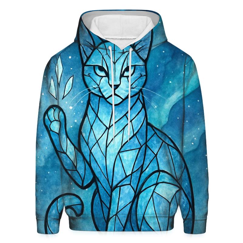 Aurora Glass Guardian Cat custom hoodies