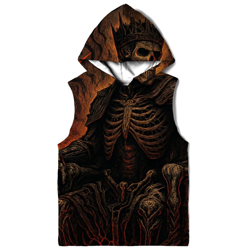 Throne Of The Molten Crown Warden embroidered hoodies