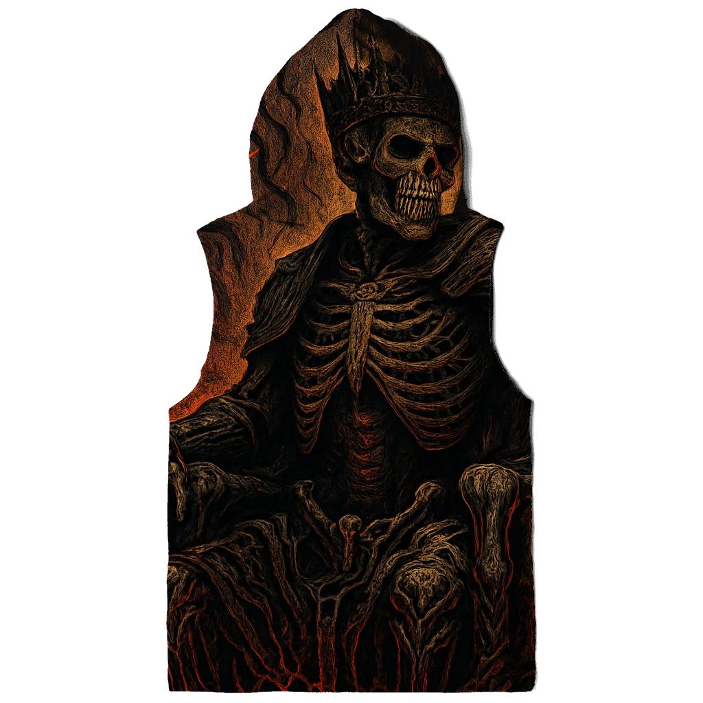 Throne Of The Molten Crown Warden embroidered hoodies