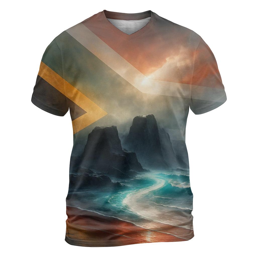 South Africa Prism Horizon trendy printed shirt styles