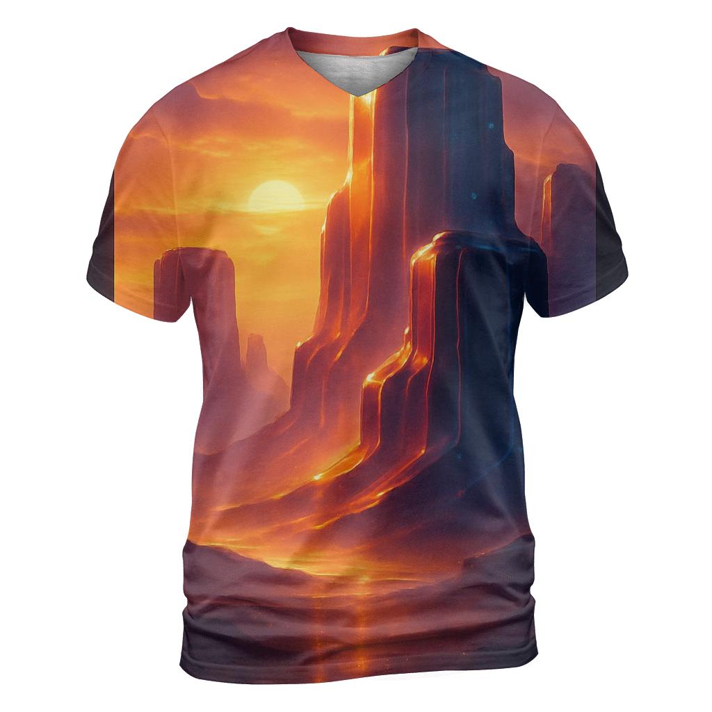 Glass Canyon Sundrift trendy printed shirt styles