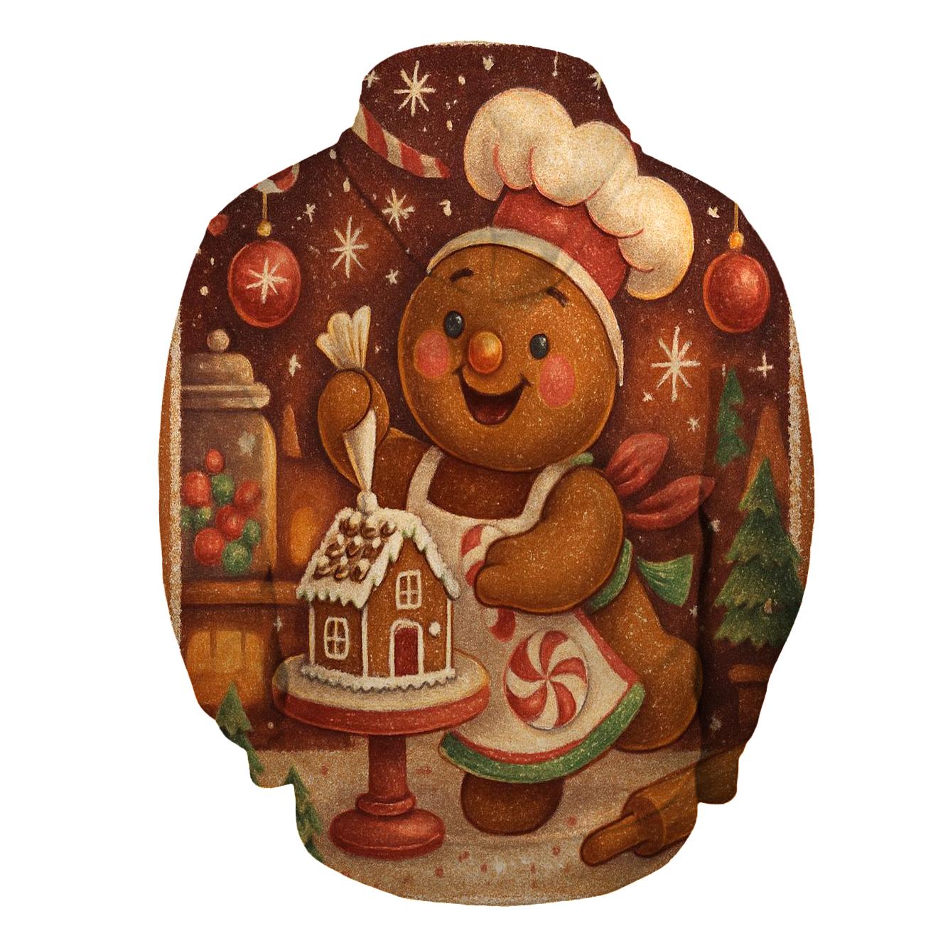 Gingerbread Workshop Blizzard Ballet graphic hoodies