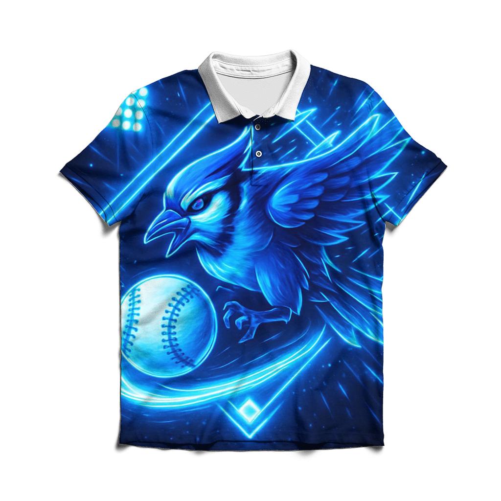 Blue Jays Aurora Basepath Surge personalized polo shirts