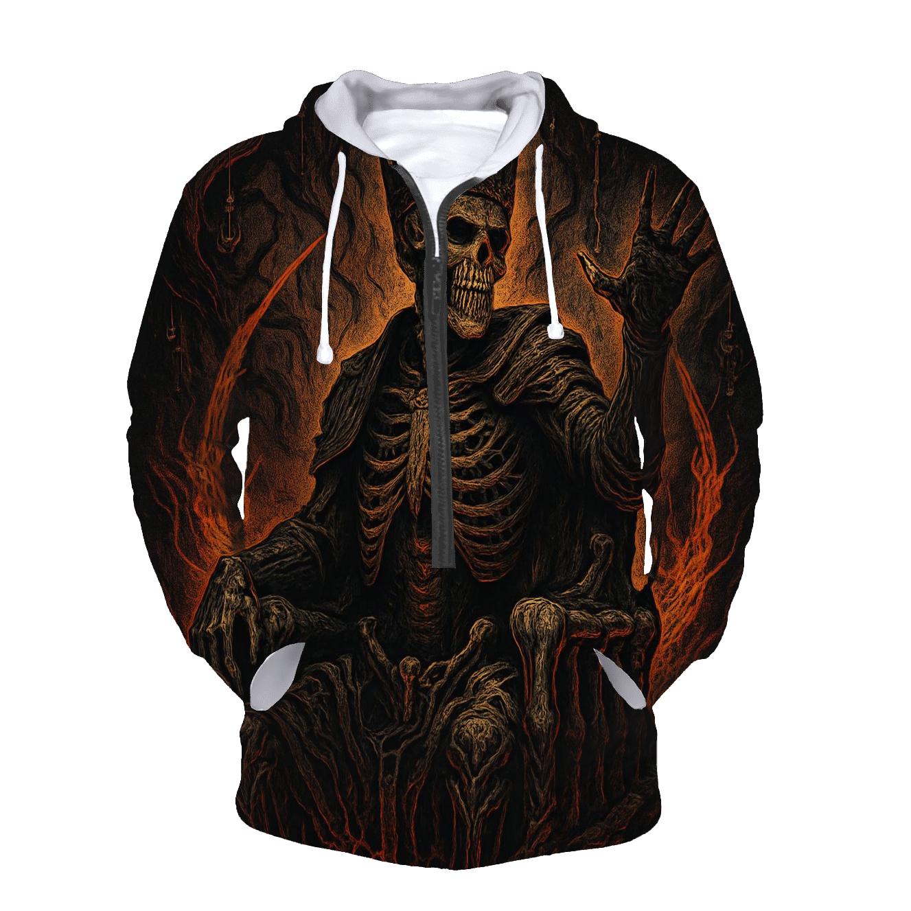 Throne Of The Molten Crown Warden premium hoodies
