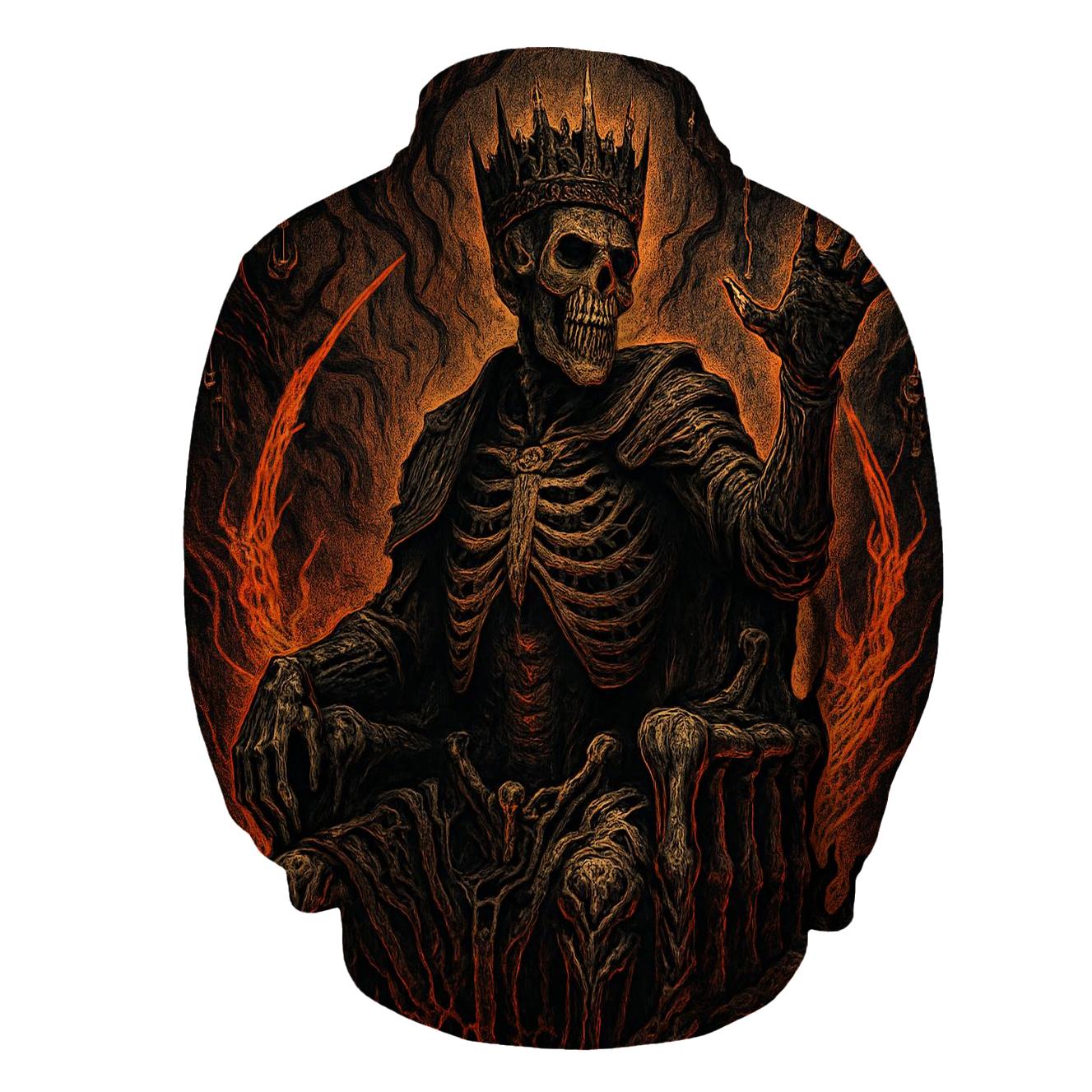 Throne Of The Molten Crown Warden premium hoodies