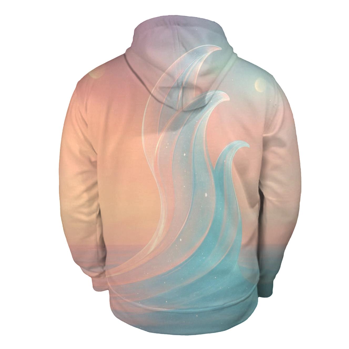 Prismatic Tidal Observatory pullover hoodies
