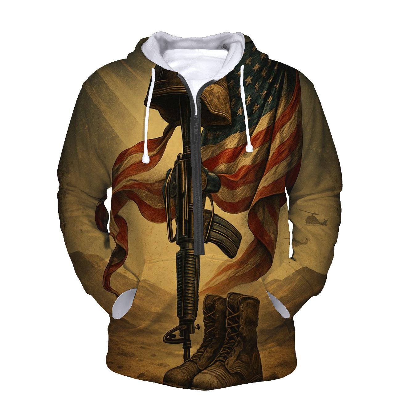 Desert Crosswind Memorial Standard printed hoodies