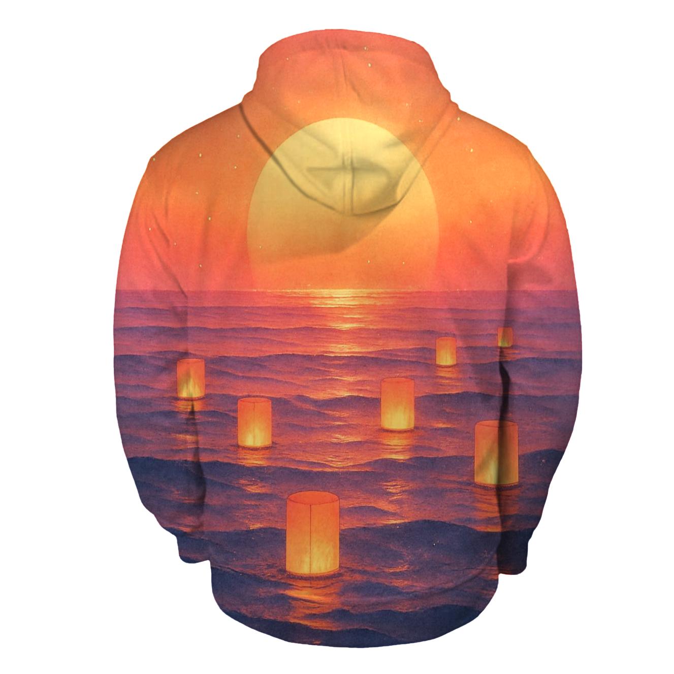 Lantern Tide Afterglow designer hoodies
