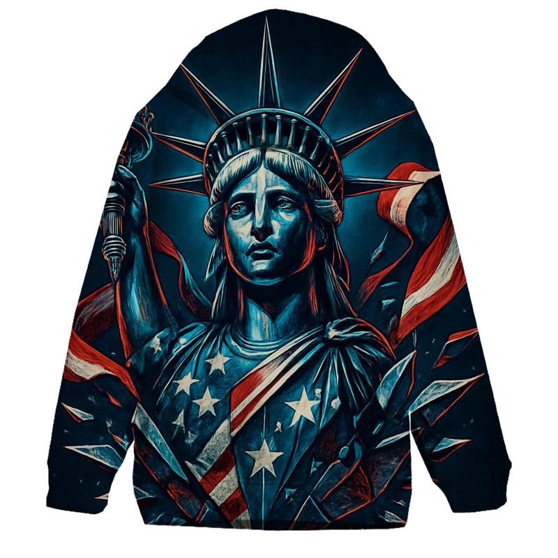 Liberty Prism Breaker embroidered hoodies