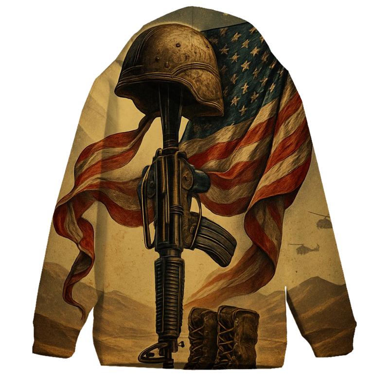 Desert Crosswind Memorial Standard embroidered hoodies