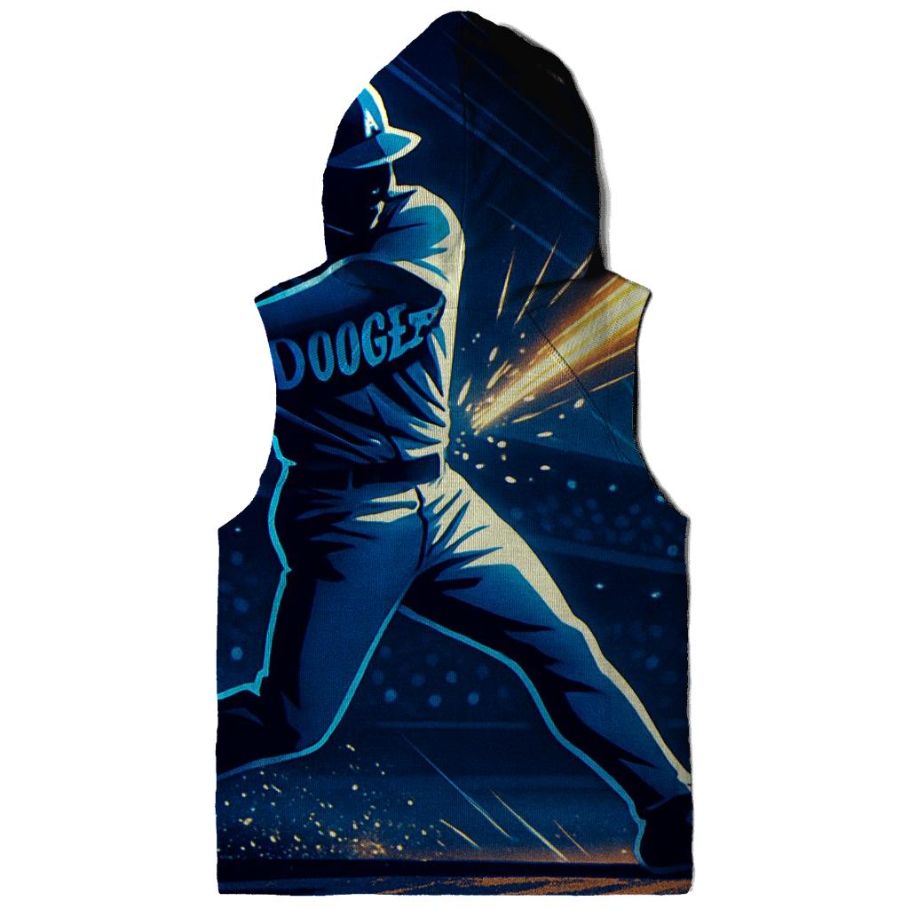 Neon Rally Burst Through The Night Stadium heavyweight hoodies