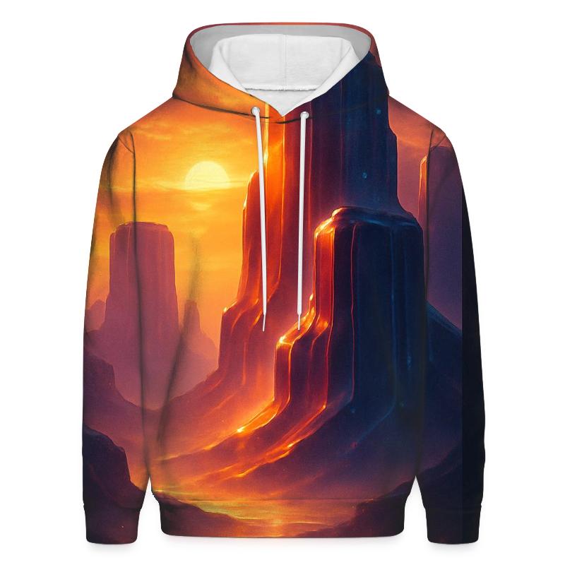 Glass Canyon Sundrift printed hoodies