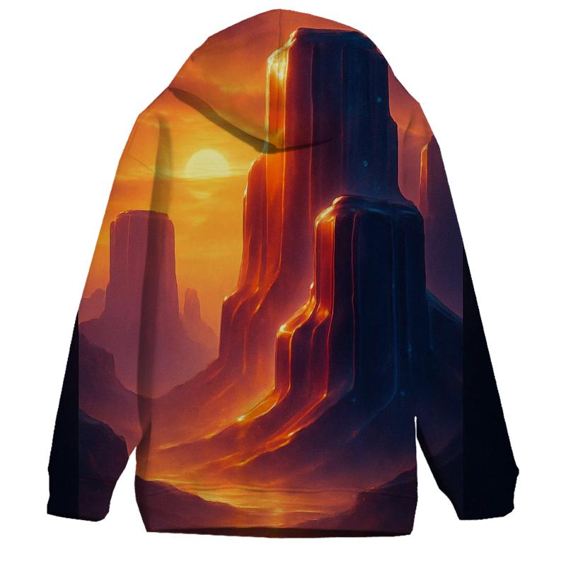 Glass Canyon Sundrift printed hoodies