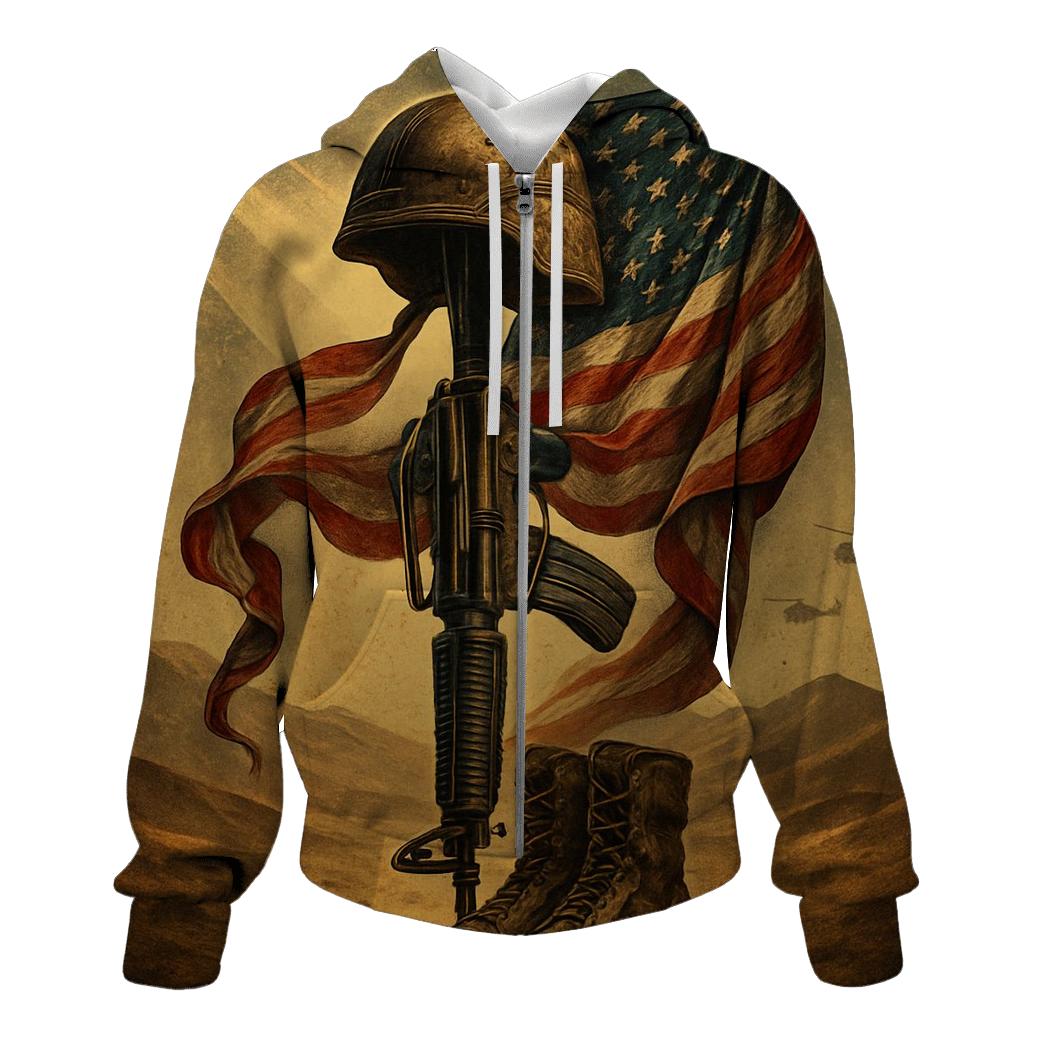 Desert Crosswind Memorial Standard embroidered hoodies