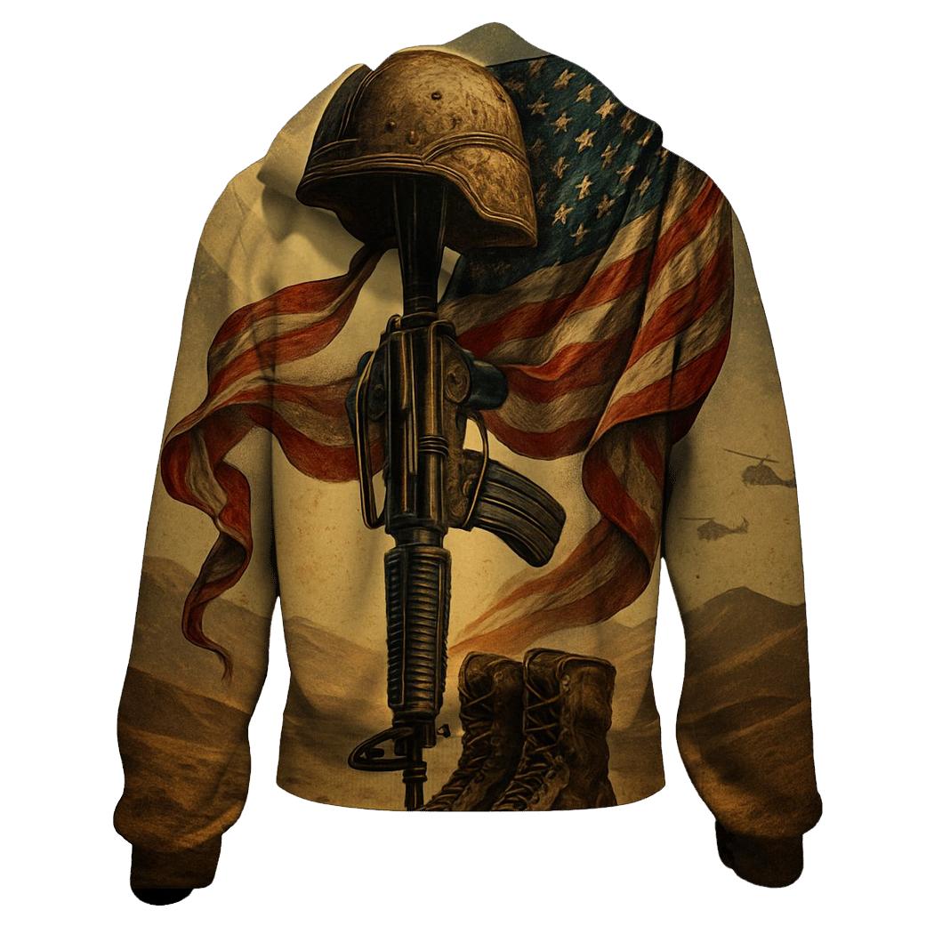 Desert Crosswind Memorial Standard embroidered hoodies