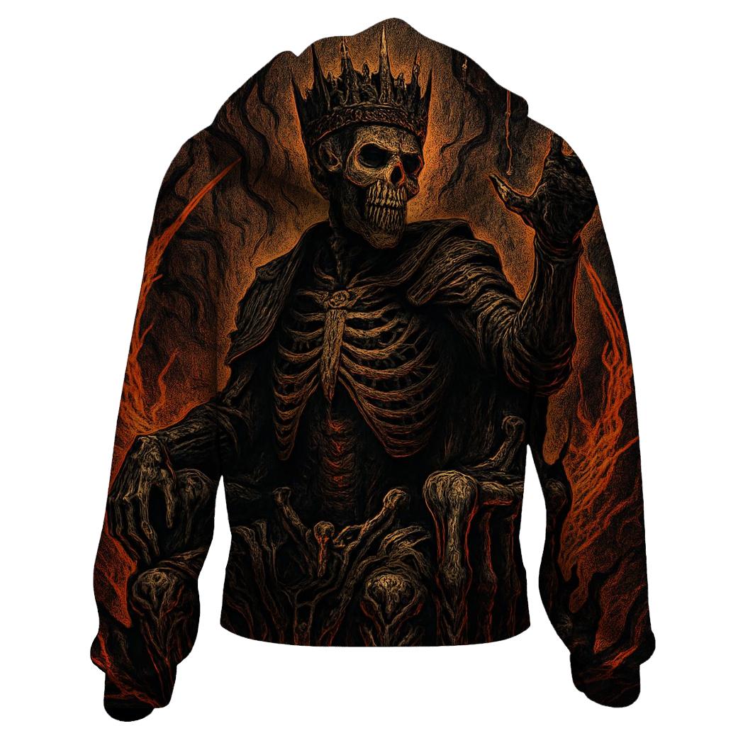 Throne Of The Molten Crown Warden pullover hoodies