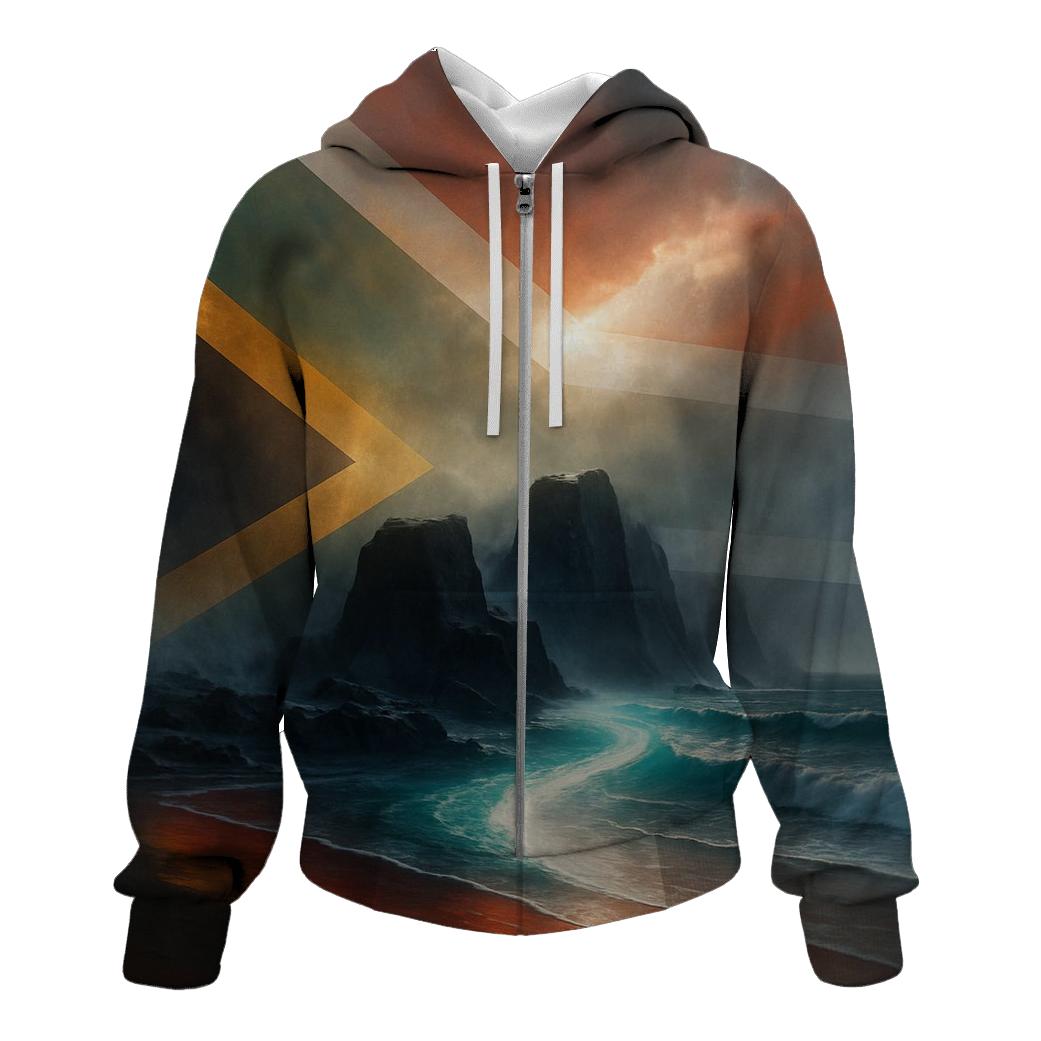 South Africa Prism Horizon graphic hoodies