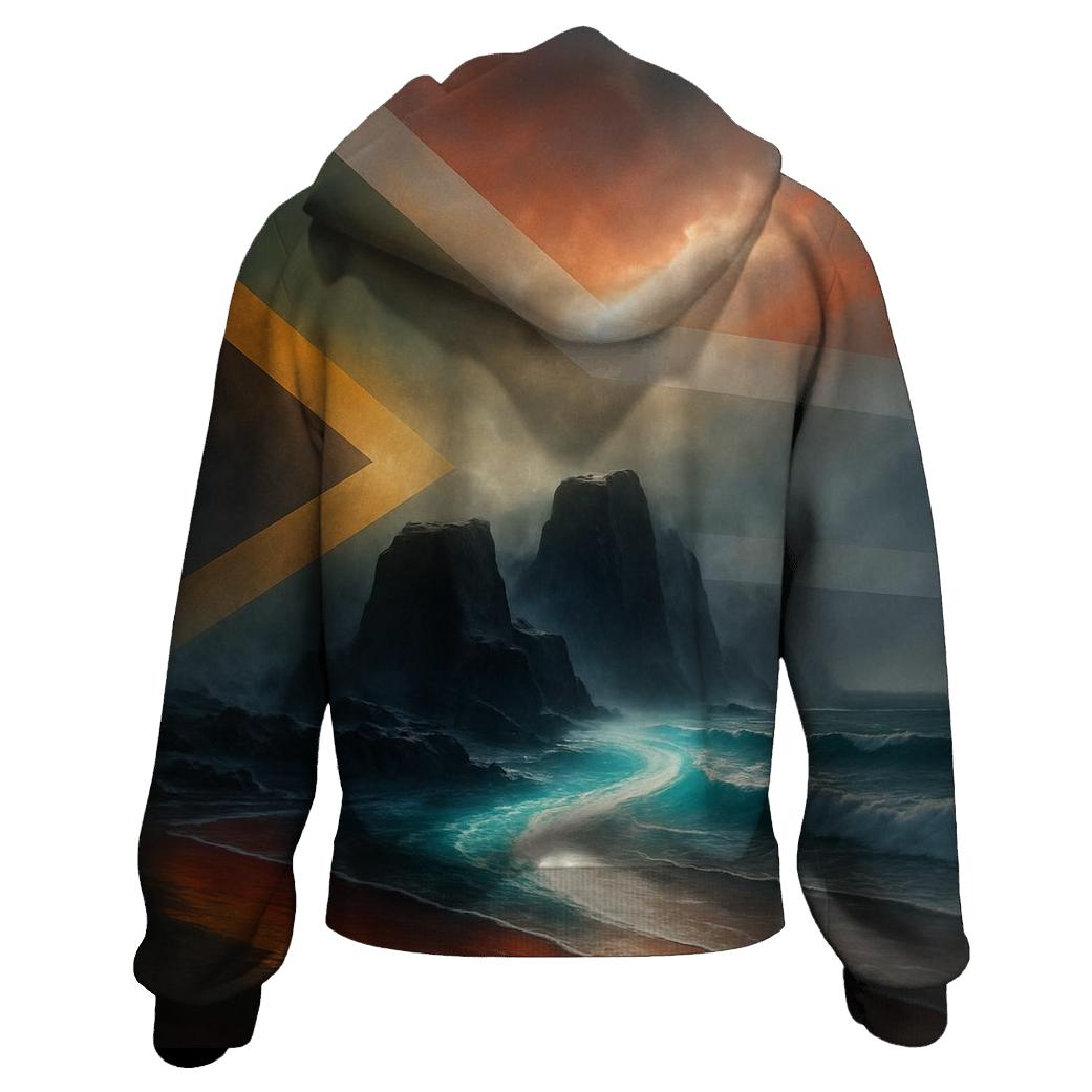 South Africa Prism Horizon graphic hoodies