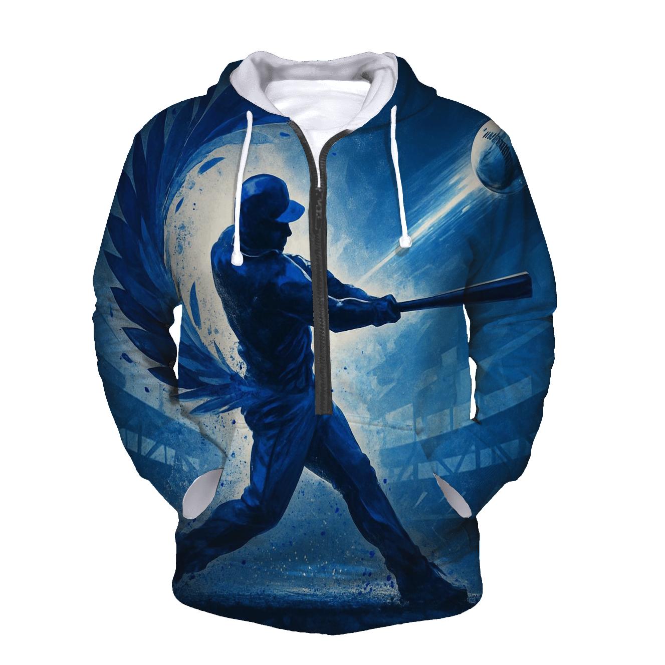 Featherstorm Fastball Blue Jays graphic hoodies