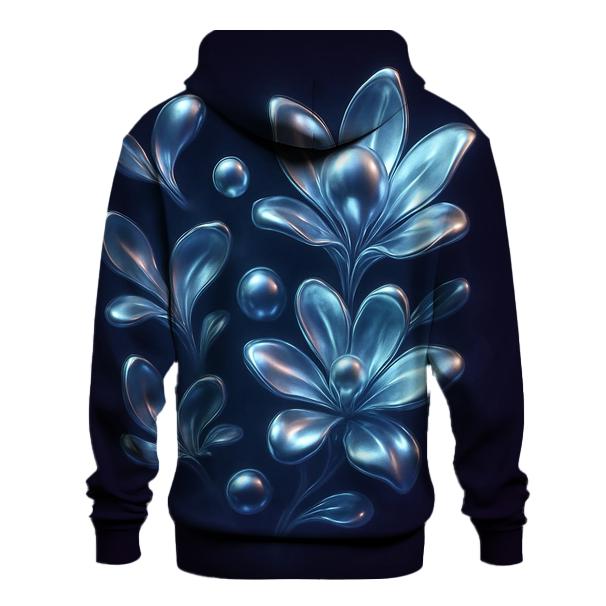 Chrome Bloom Gravity Garden custom hoodies