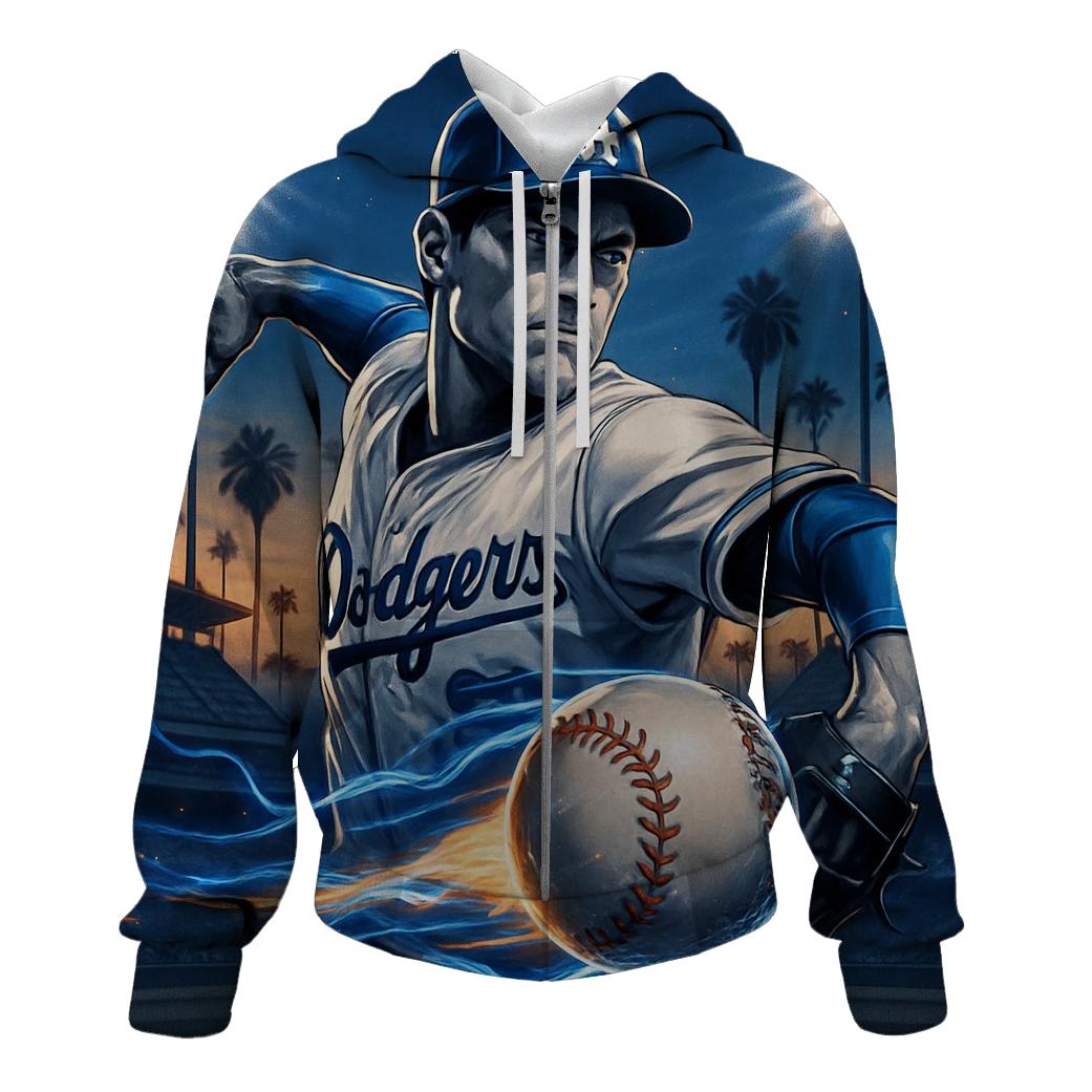 Chrome Fastball Over The Palm Horizon custom hoodies