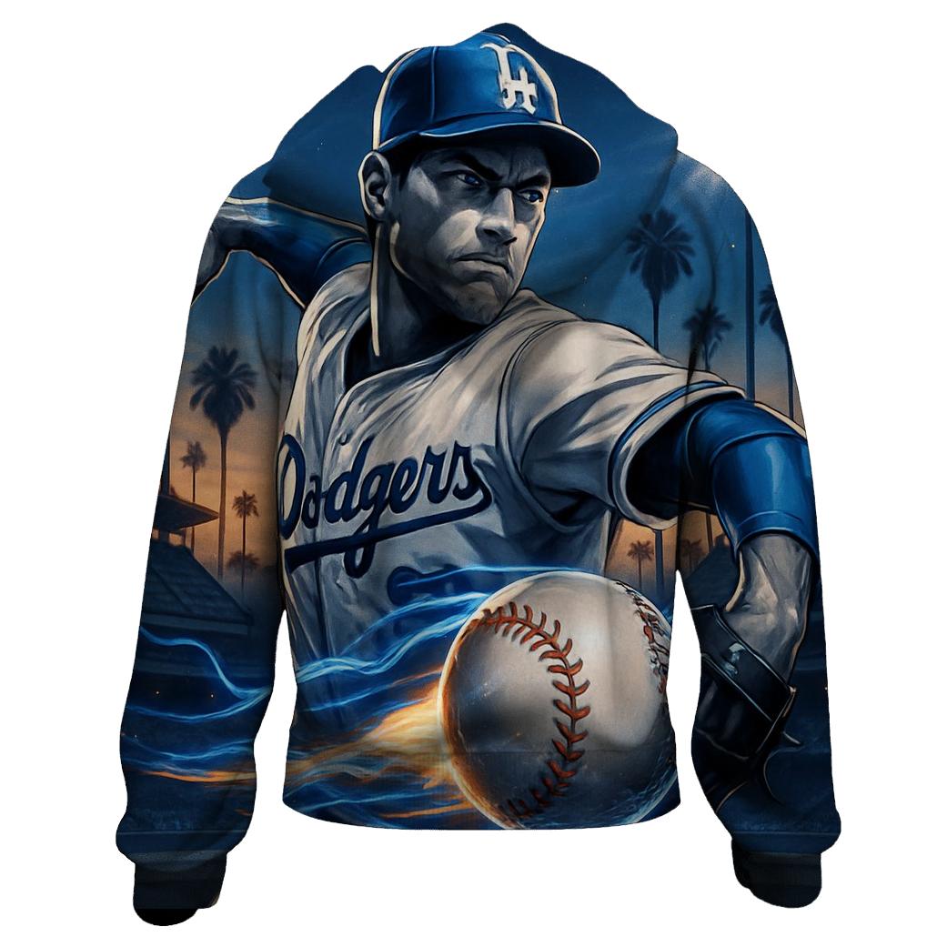 Chrome Fastball Over The Palm Horizon custom hoodies