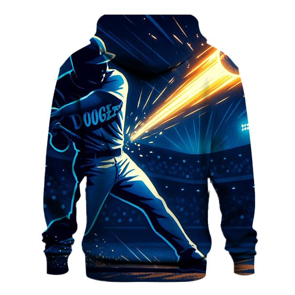 Neon Rally Burst Through The Night Stadium heavyweight hoodies