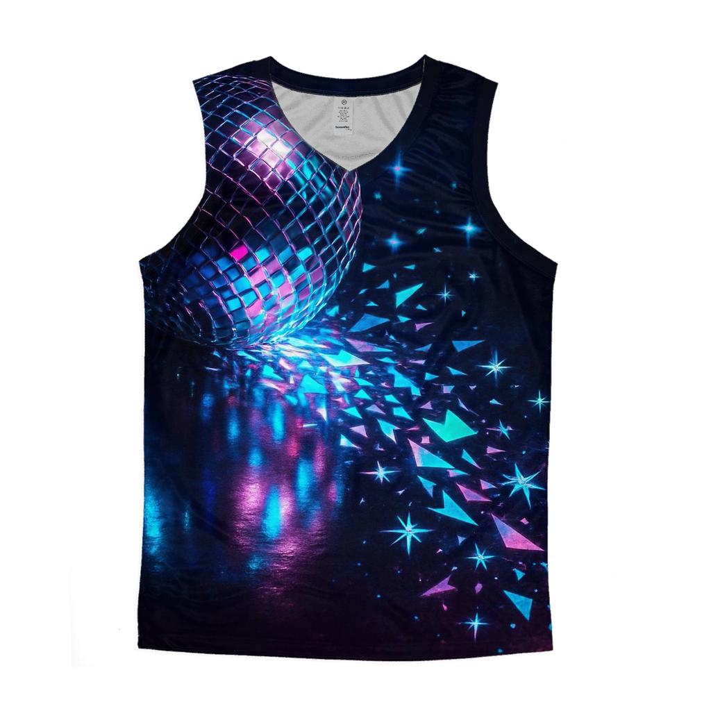 Disco Prism Spill stylish racerback tanks