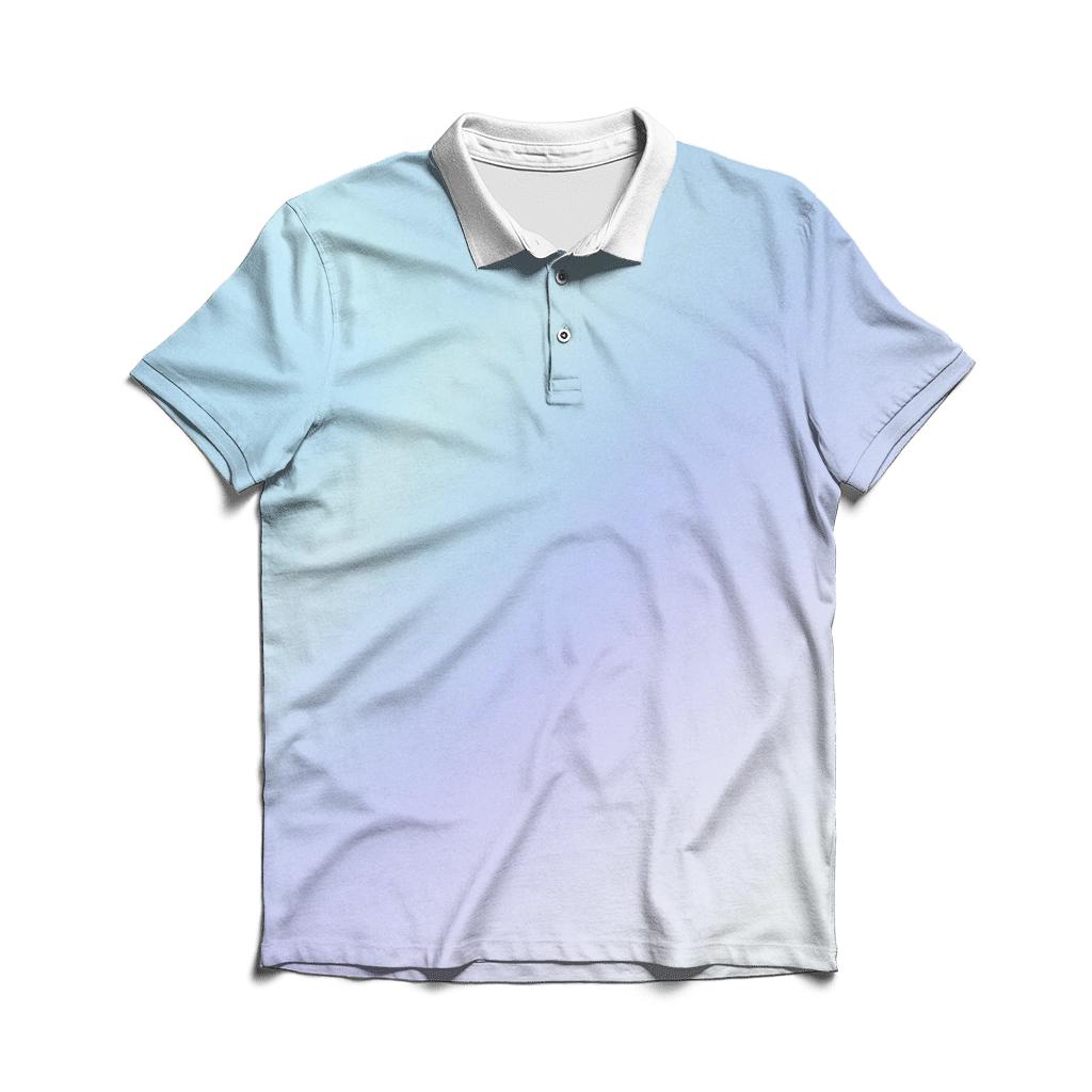 Frosted Prism Drift premium cotton polo shirts