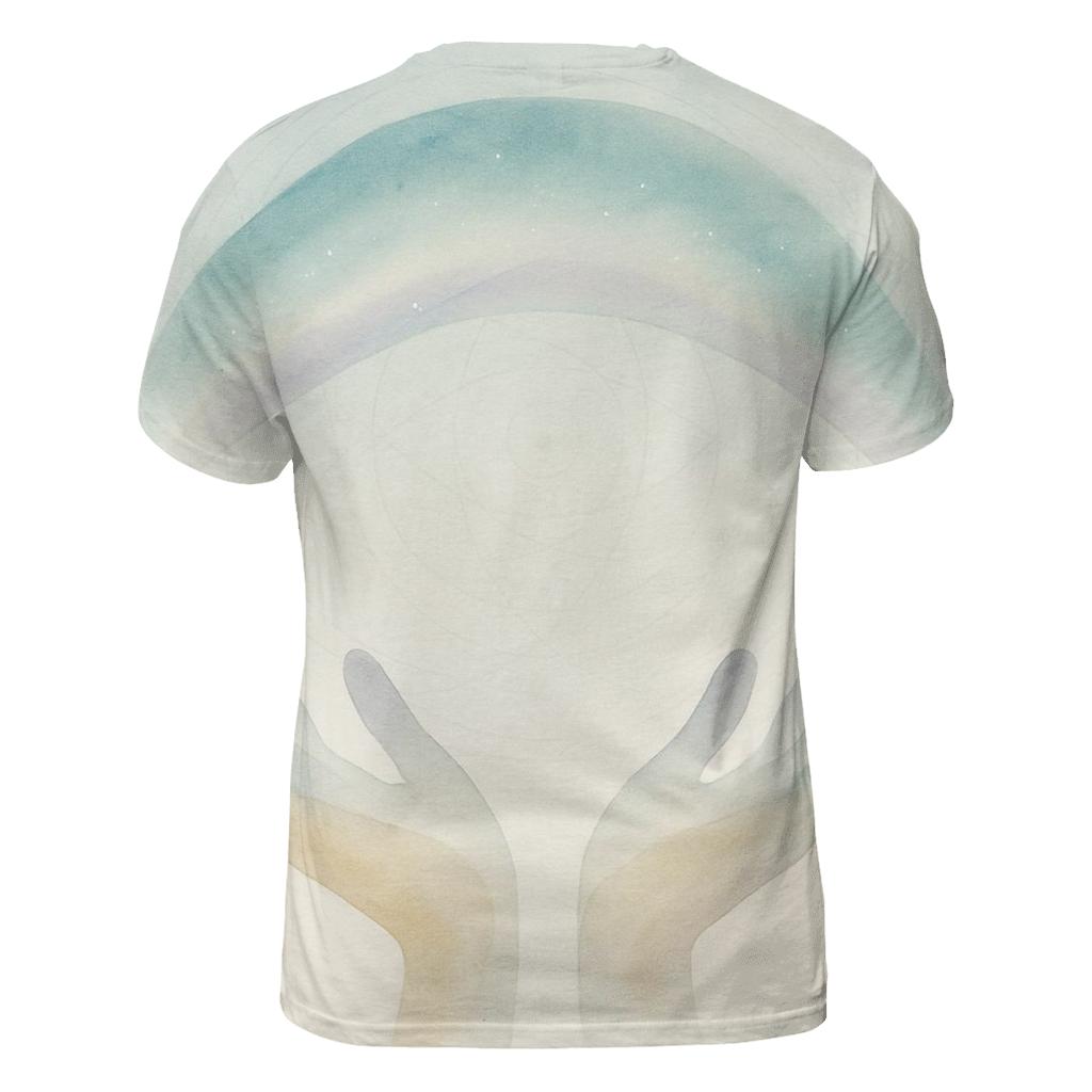 Quiet Aurora Prayer Hands custom all-over print shirts