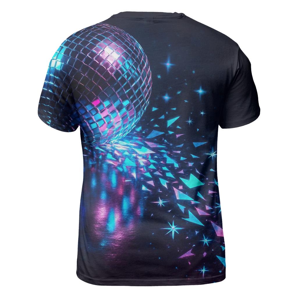 Disco Prism Spill statement graphic shirts