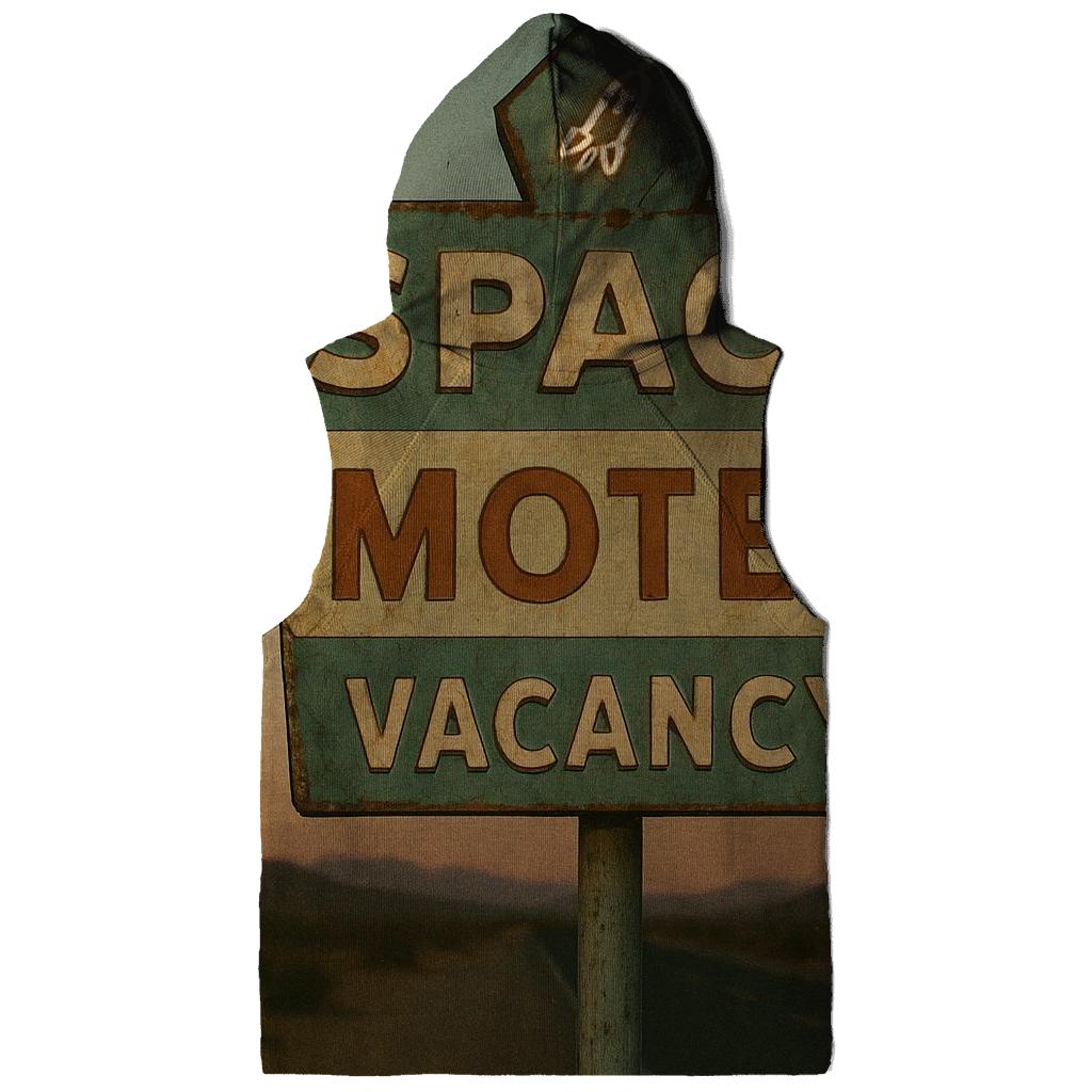 Faded Space Motel Vacancy Sign hoodie trends