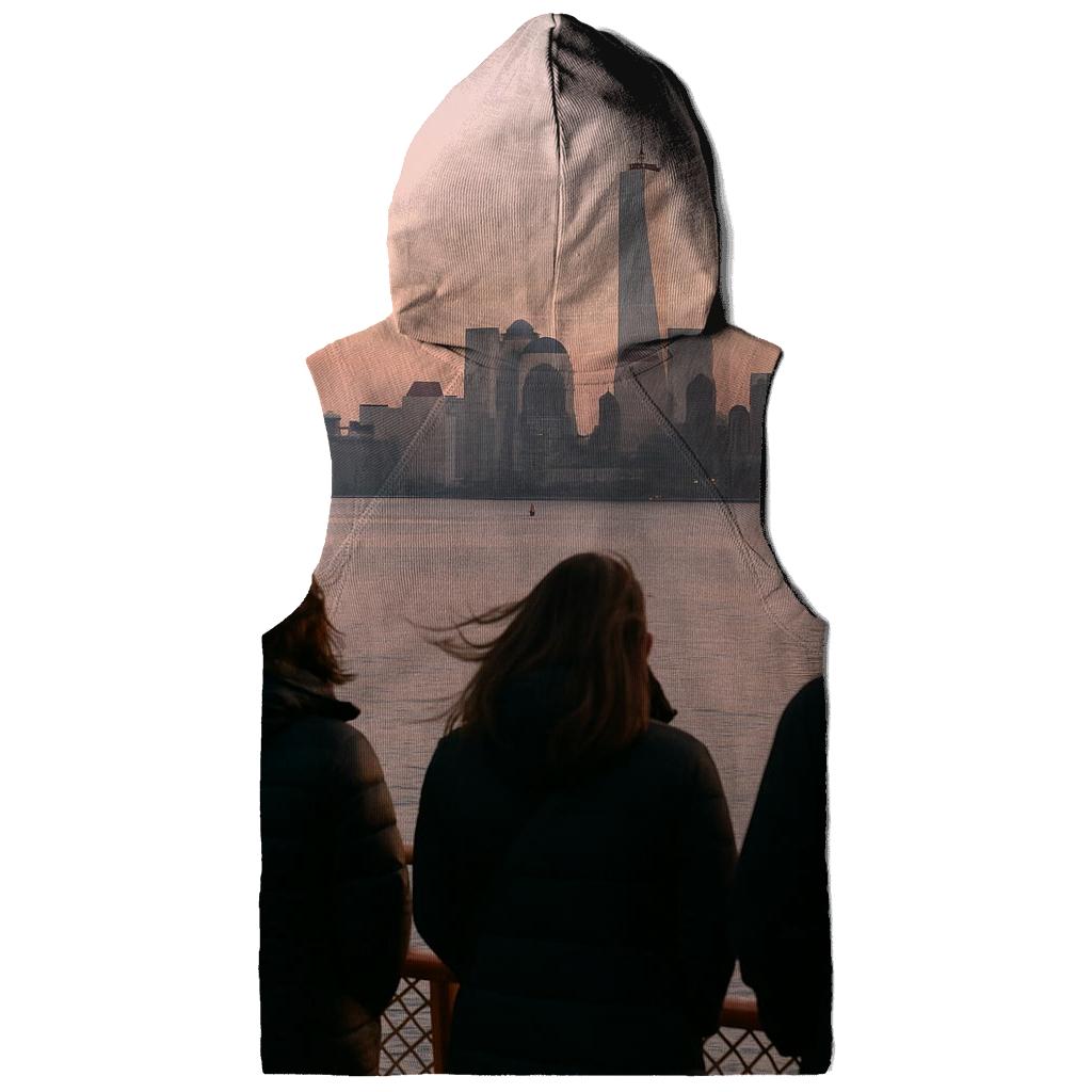 Civic Dawn Over Manhattan From The Staten Island Ferry graphic hoodies
